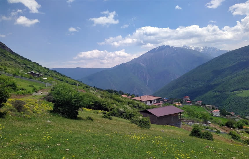 طبیعت روستای فشکور مازندران